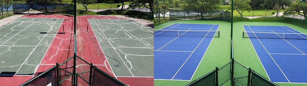Tennis Court Surfaces in Texas Nova Sports U S A