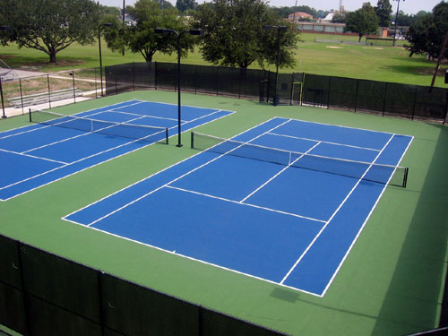 Tennis Court Surfaces in Louisiana Nova Sports U S A